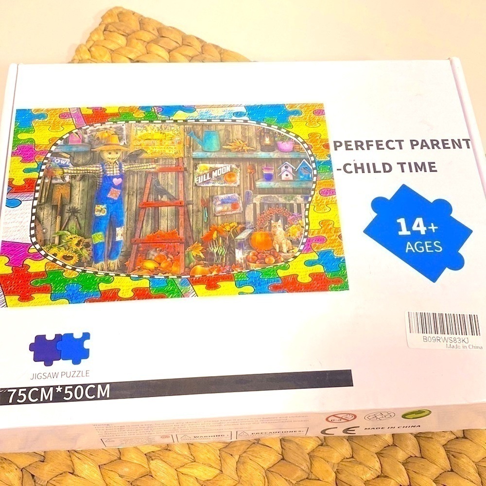 Country themed jig saw puzzle​​​​​​​​​​​​​​​